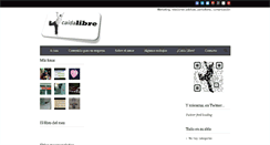 Desktop Screenshot of caidalibre.net
