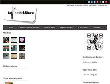 Tablet Screenshot of caidalibre.net
